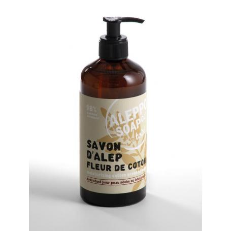 Savon d'Alep liquid fleur de coton van Aleppo Soap Co