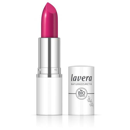 Lipstick cream glow pink universe 08 van Lavera