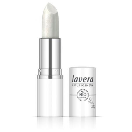 Lipstick candy quartz white aura 02 van Lavera