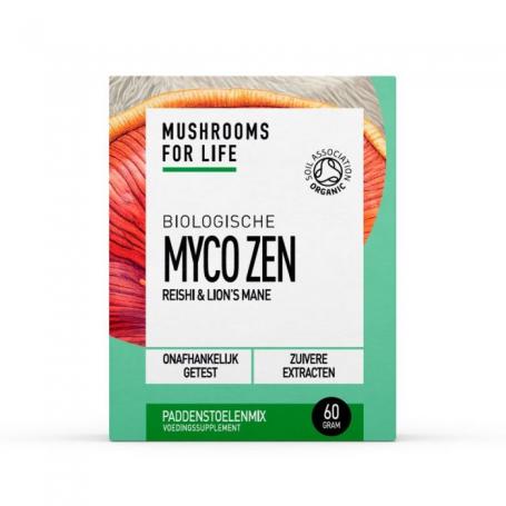 Myco zen poeder bio van Mushrooms F Life