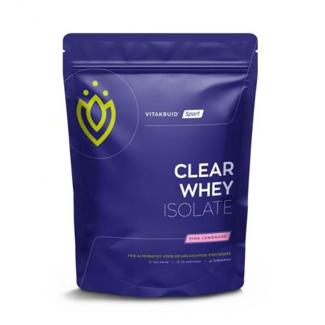 Clear whey isolate pink lemonade van Vitakruid