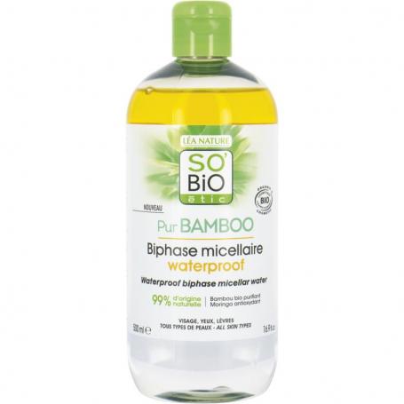 Bamboo waterproof micellar water van So Bio Etic