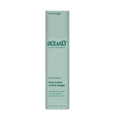 Oceanly phyto matte gezichtscreme stick van Attitude