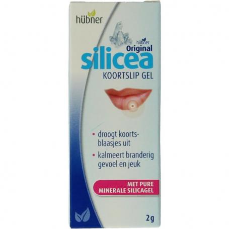 Silicea koortslip gel van Hubner