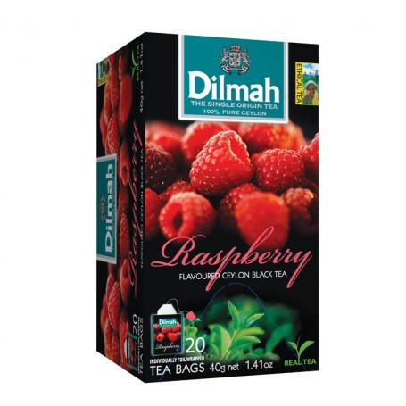 Raspberry fun tea van Dilmah