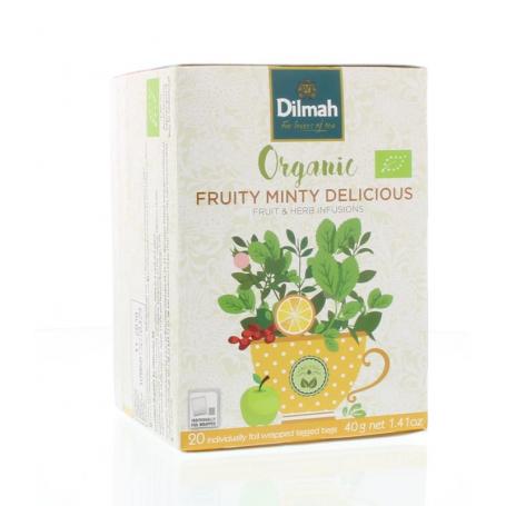Fruity minty delicious bio van Dilmah