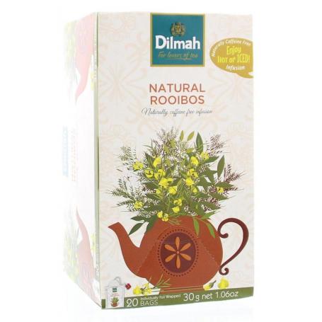 Rooibos natural herbal infusion van Dilmah