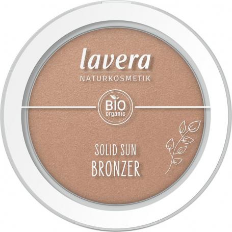 Solid sun bronzer soleil kiss 01 bio van Lavera
