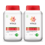 2x Vitals Magnesiumbisglycinaat 100 mg (120 tabletten) van Vitals