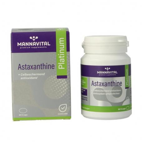 Astaxanthine platinum van Mannavital