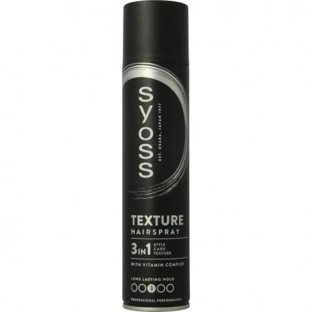 Haarspray HSP texture van Syoss