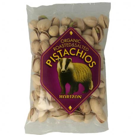 Pistachenoten geroosterd gezouten bio van Horizon