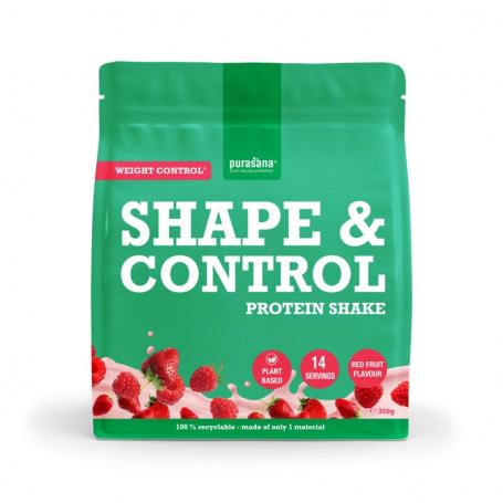 Shape & control plant protein rode vruchten van Purasana