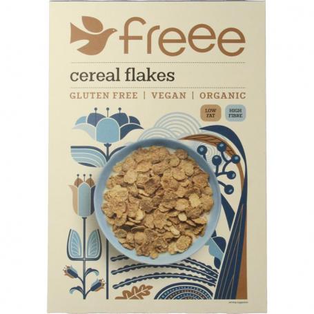 Glutenfree fibre flakes bio van Doves Farm