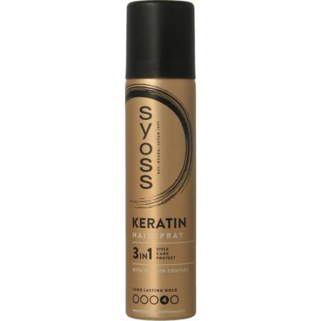 Haarspray HSP keratin van Syoss