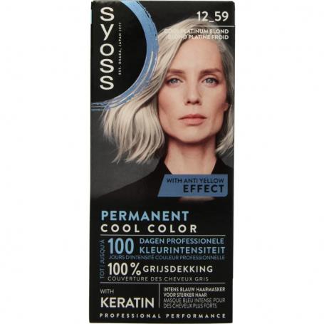 Colors 12-59 platina cool blonds van Syoss