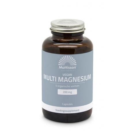 Vegan multi magnesium 200mg van Mattisson