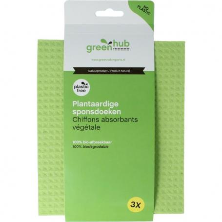 Sponsdoeken plantaardig van Greenhub