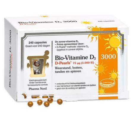 Bio vitamine D3 75mcg van Pharma Nord
