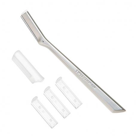 Facial razor replace blades van Tweezerman