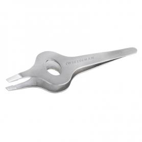 Tweezerman Slant tweezer classic with grip