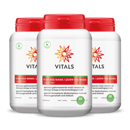 3x Vitals Elke dag mama (60 tabletten) van Vitals