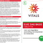 Vitals Elke dag basis (60 tabletten) van Vitals