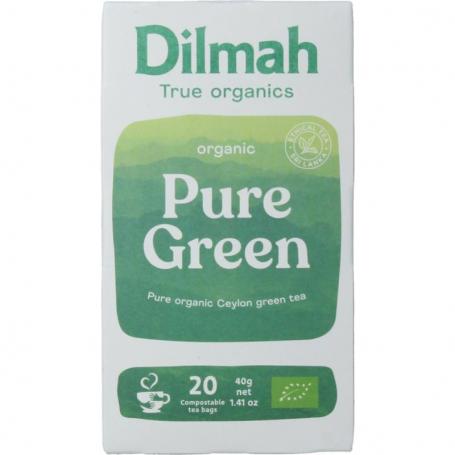Pure ceylon green tea bio van Dilmah
