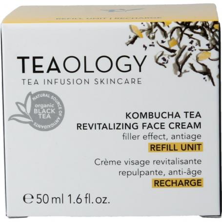Kombucha tea revitalizing face cream navul van Teaology