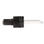 Pipet glas zwart 10ml van Helios Holland