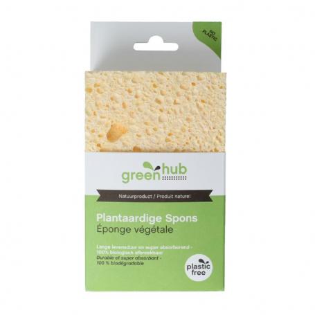 Spons plantaardig 14x9x3,5cm van Greenhub