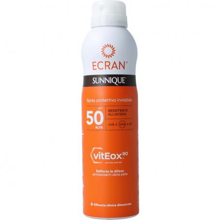 Sunique invisible spray SPF50 van Ecran