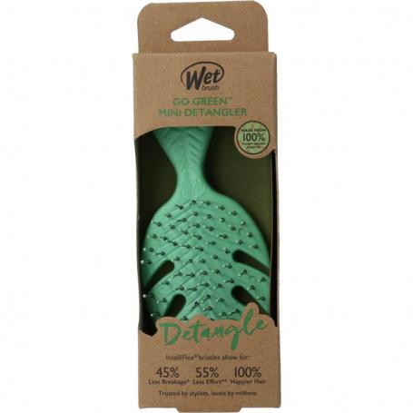 Go green detangler green mini van Wetbrush