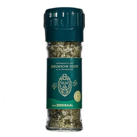Zoutmolen zout met zeekraal van Zeeuwsche Zoute