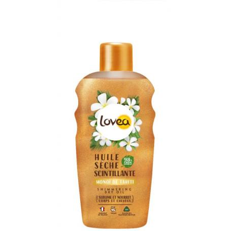 Shimmering dry oil monoi de tahiti van Lovea