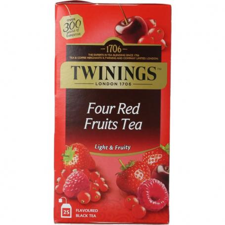 Red fruits tea van Twinings