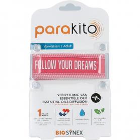 Parakito anti mug armb volwas fuchsia