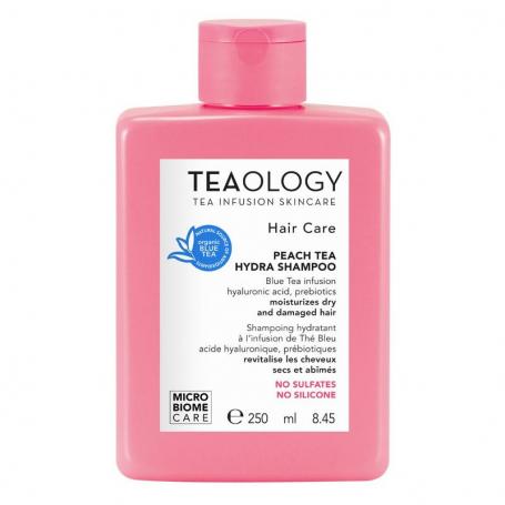 Peach tea shampoo hydro van Teaology