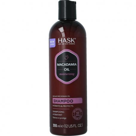 Shampoo moisturizing macadamia oil van Hask