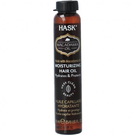 Macadamia oil moisturising shine oil van Hask