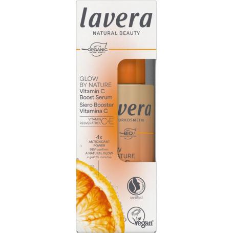 Glow by nature vitamine C booster serum van Lavera