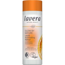 Lavera Glow liquid luminizing refining exfoliant