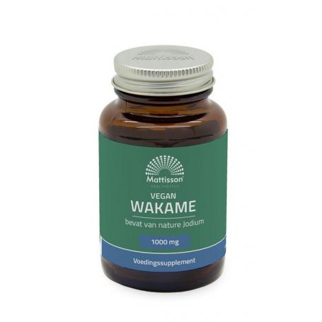 Wakame 1000mg bevat jodium van Mattisson