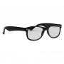 Leesbril wayfarer glans zwart +1.50 van Melleson