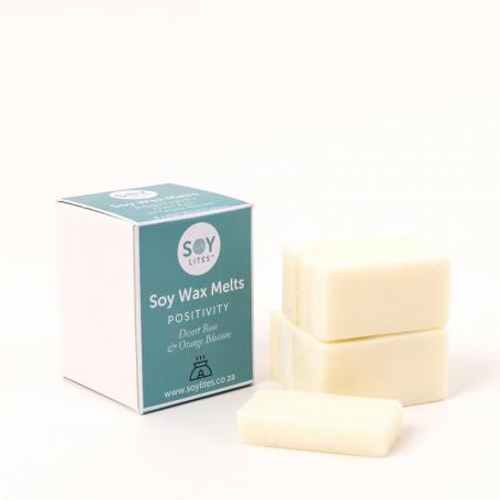 Soja wax melts positivity van Soylites