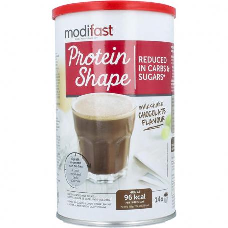 Proteine shape milkshake chocolate van Modifast