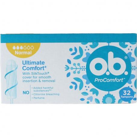 Tampons procomfort normal van OB