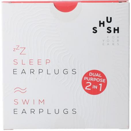 Slaap en zwem oordopjes van Shush