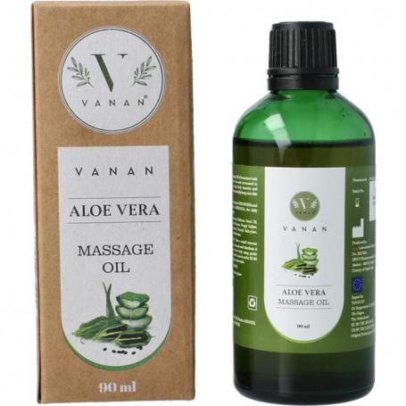 Aloe vera massage oil van Vanan