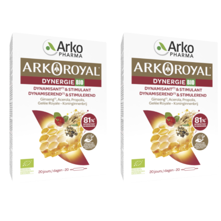 2x Arkoroyal Royal dynergie bio (20 stuks) van Arko Royal